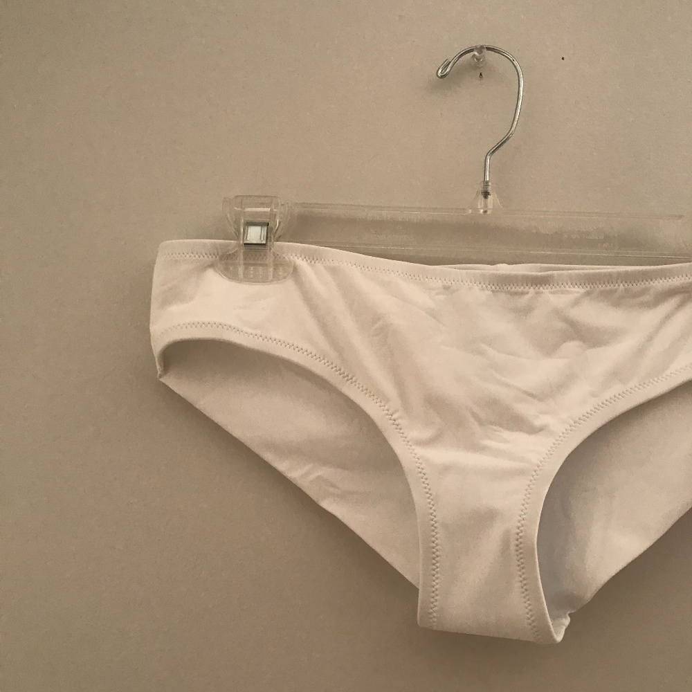 NWT GAP Cheeky Bikini Bottom in White